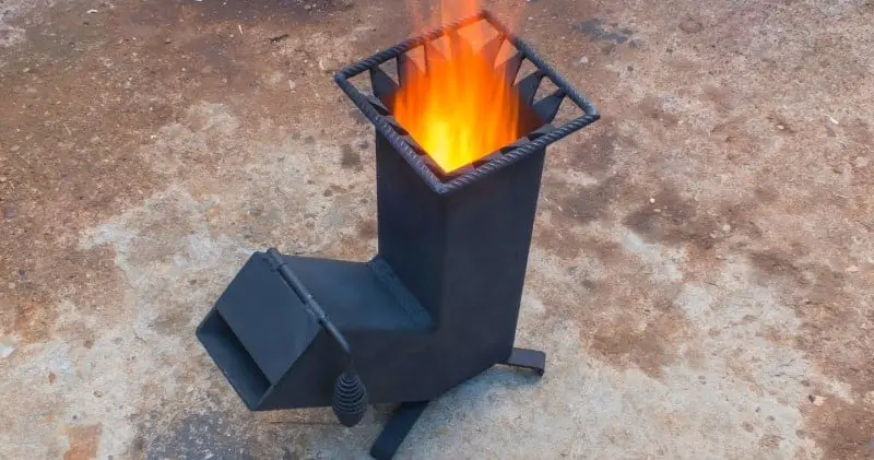 DIY Rocket Stove