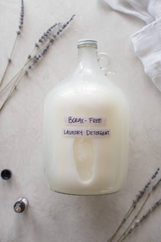 Borax-Free Liquid Detergent