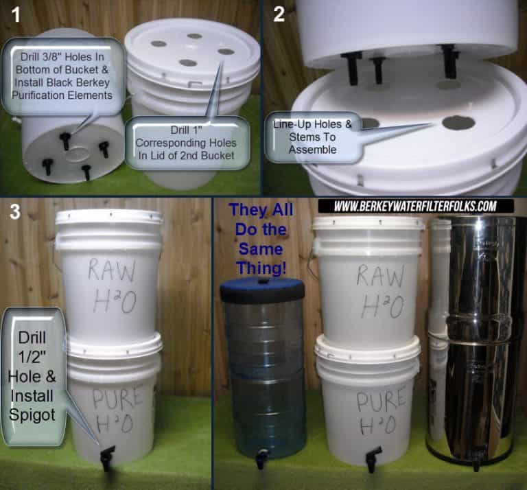 Berkey Homemade Water Filter