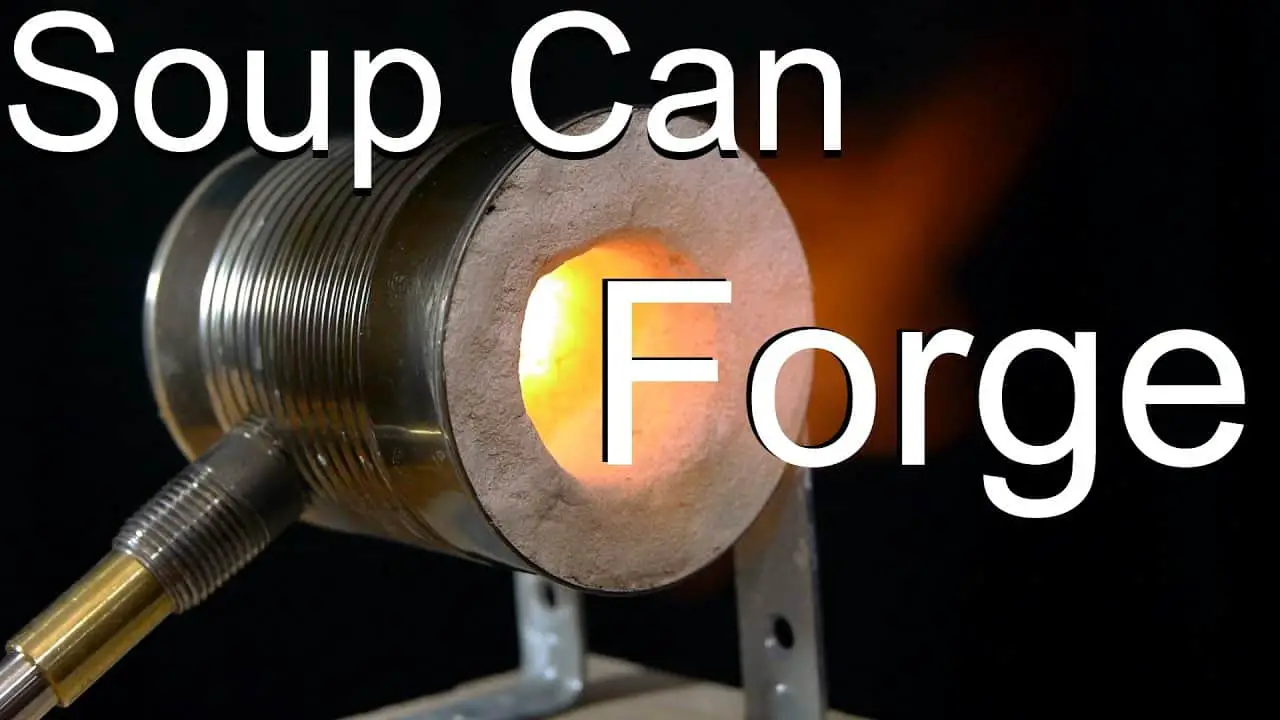 20 Homemade Forge Plans & Tutorials For Every Skill Level 1 Soup Can Forge