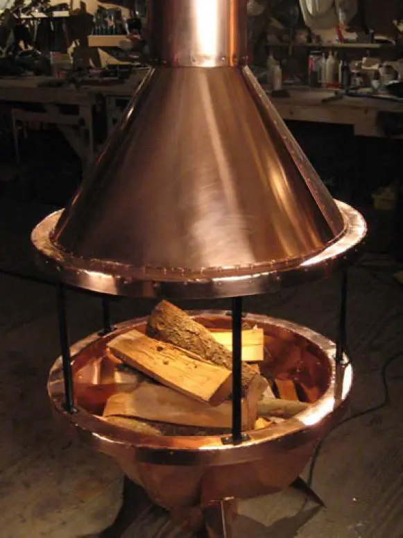 Copper Chimnea