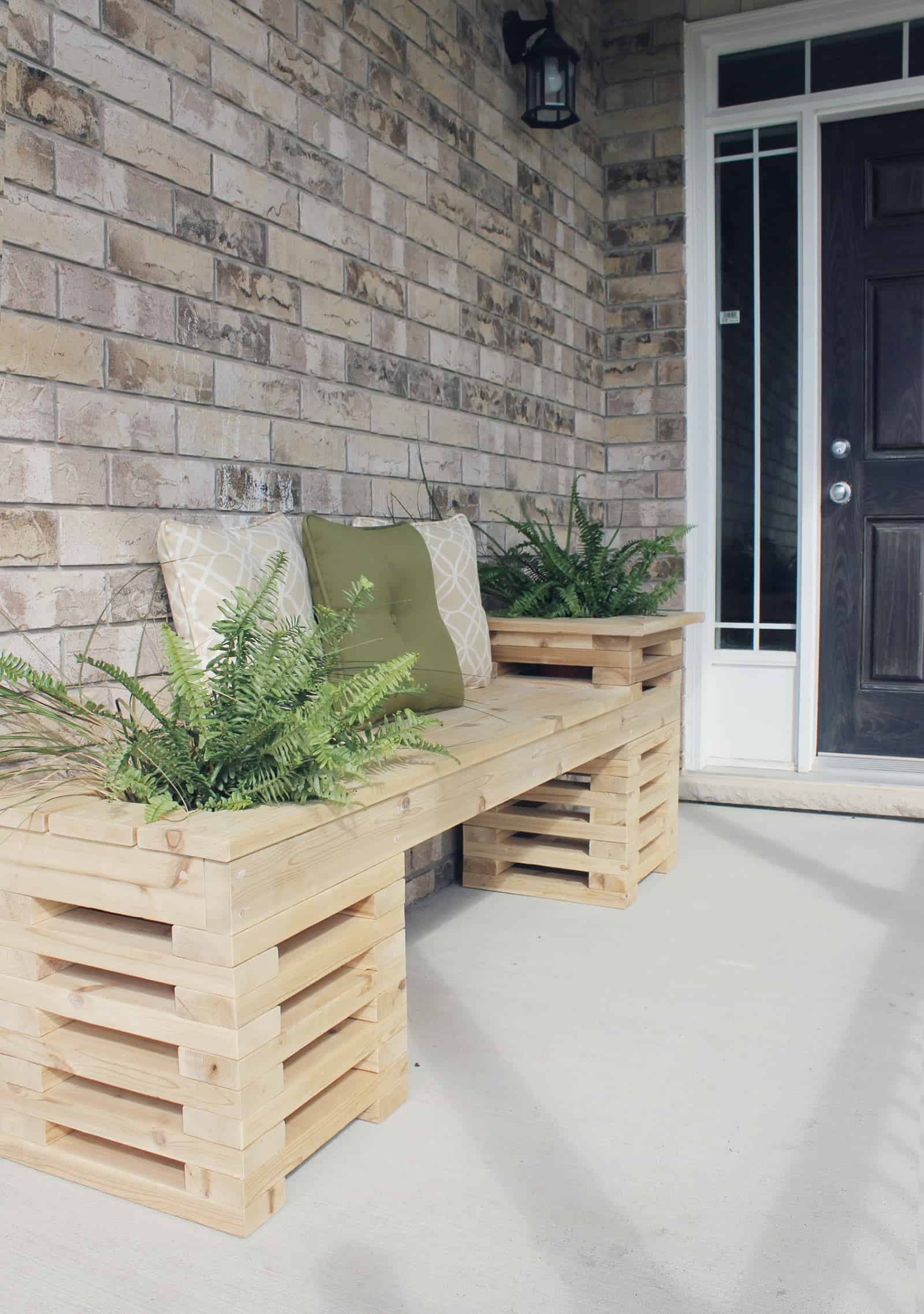 Garden Box Bench