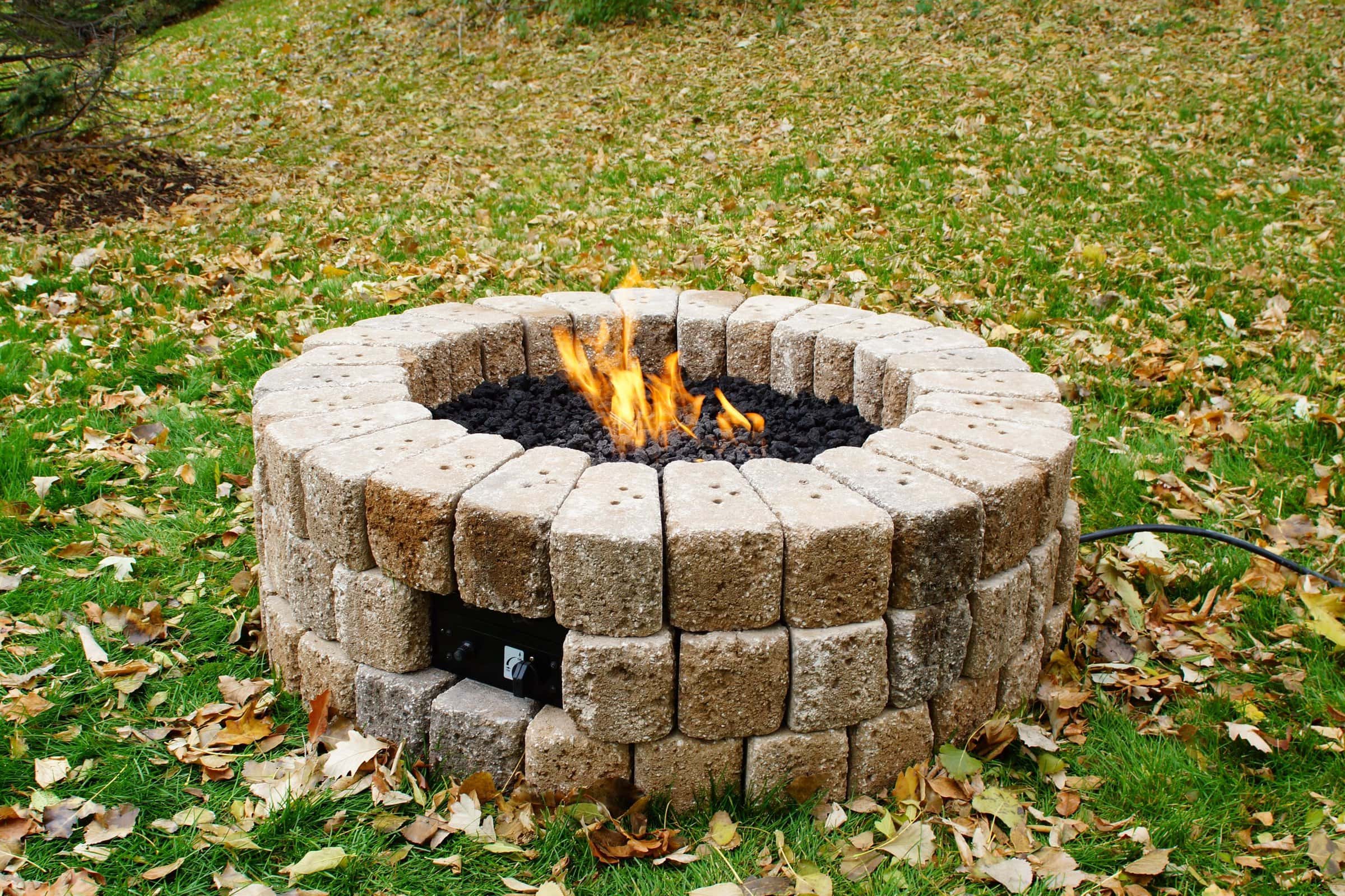 Three-Hour Gas Fire Pit Project