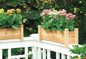 Deck Rail Planters