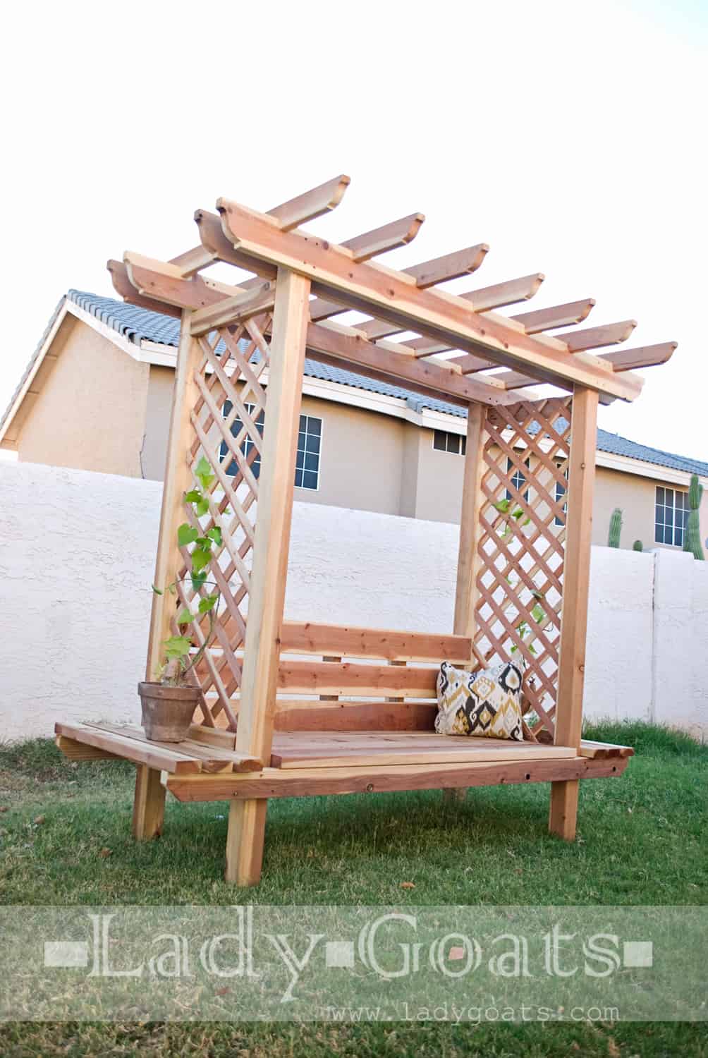 Pergola Bench