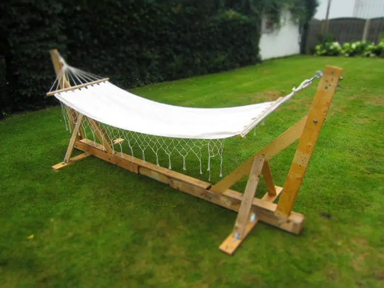 Pallet Hammock Stand 