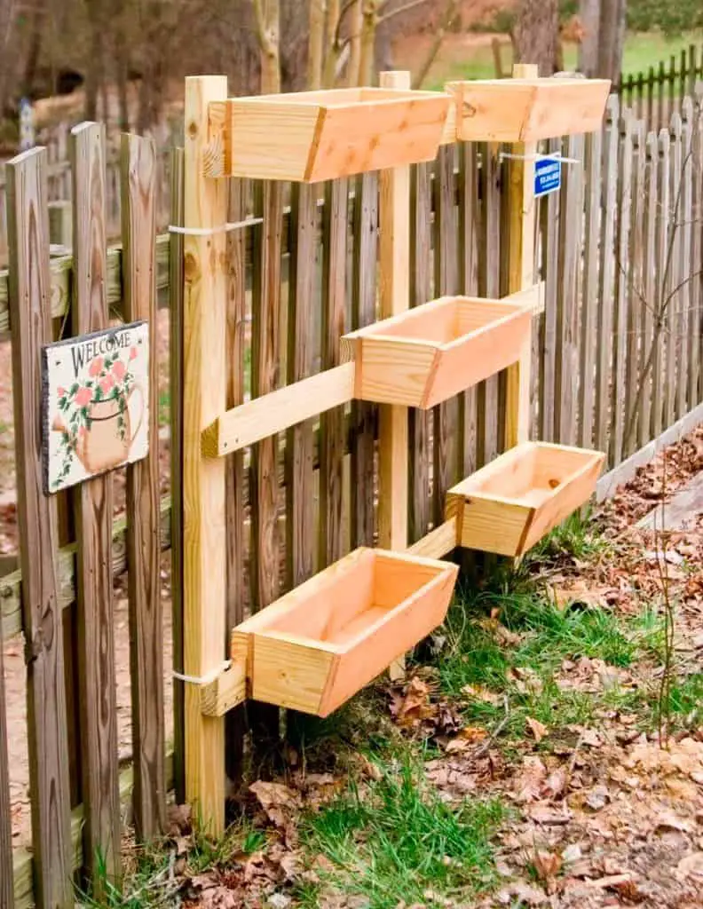 Wooden Modular Vertical Garden