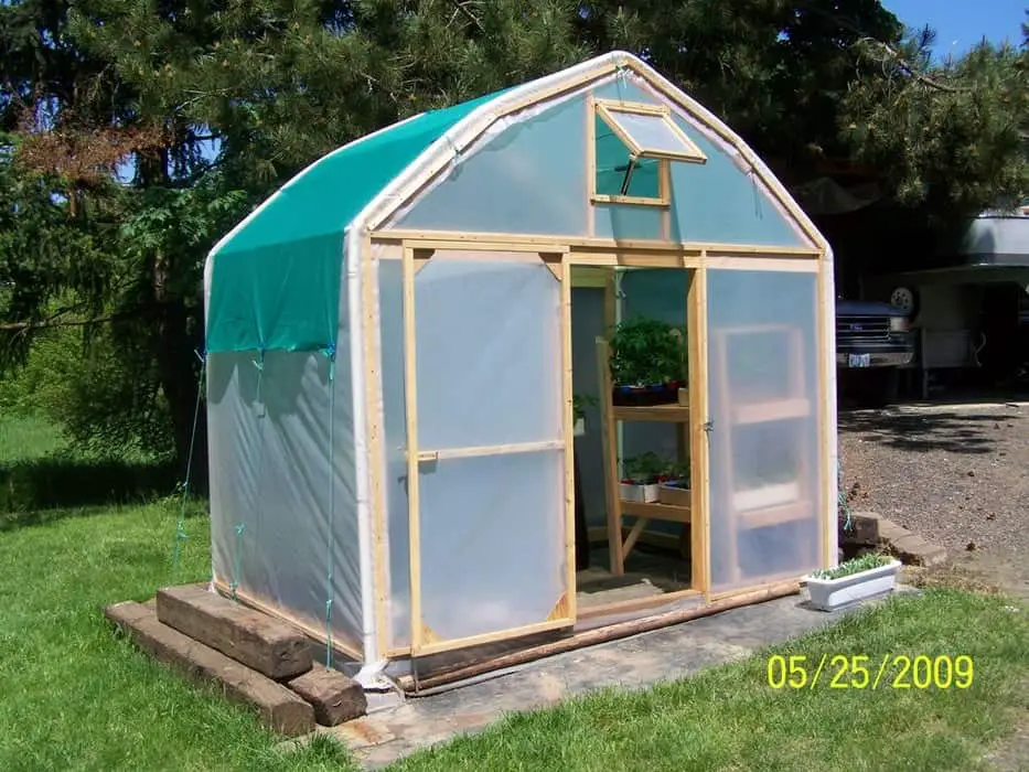 From a Recycled Car Port