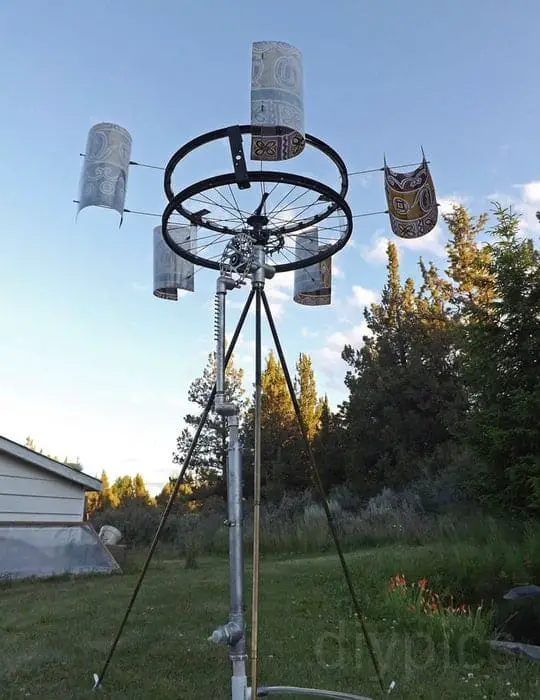 Wind-Powered Water Pump and Well