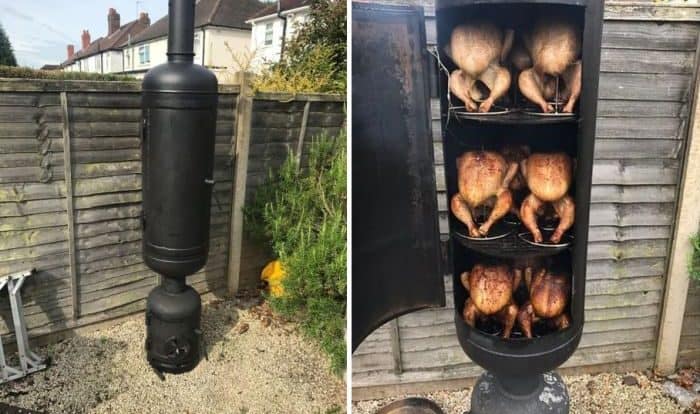 Gas Bottle Smoker