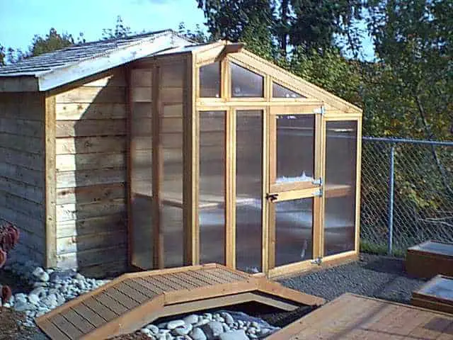 Lean-To Greenhouse