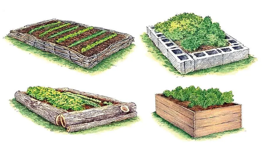 Simple Raised Garden Bed Options