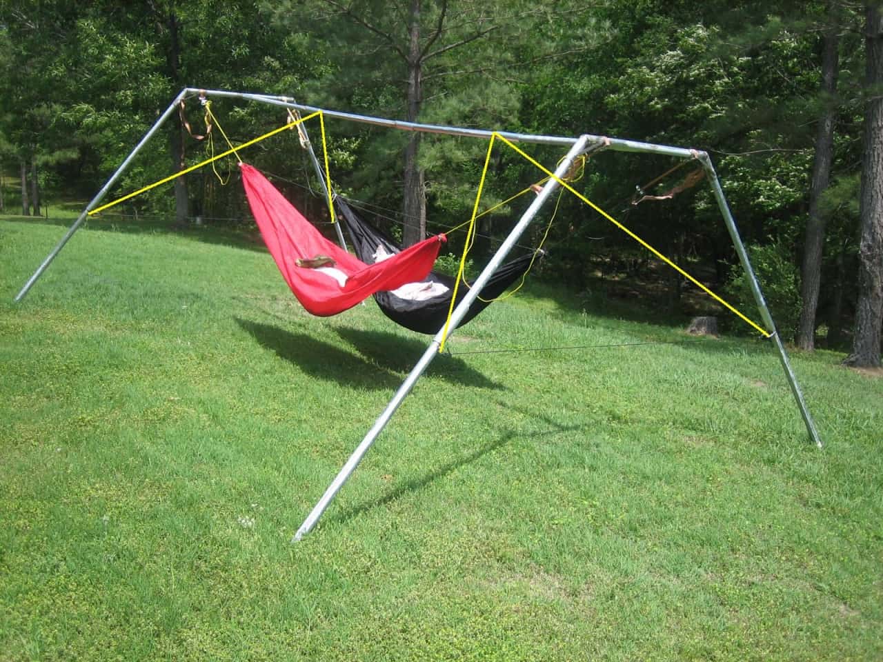 Double Hammock Stand
