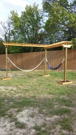 Double Pergola Hammock (Inspo)