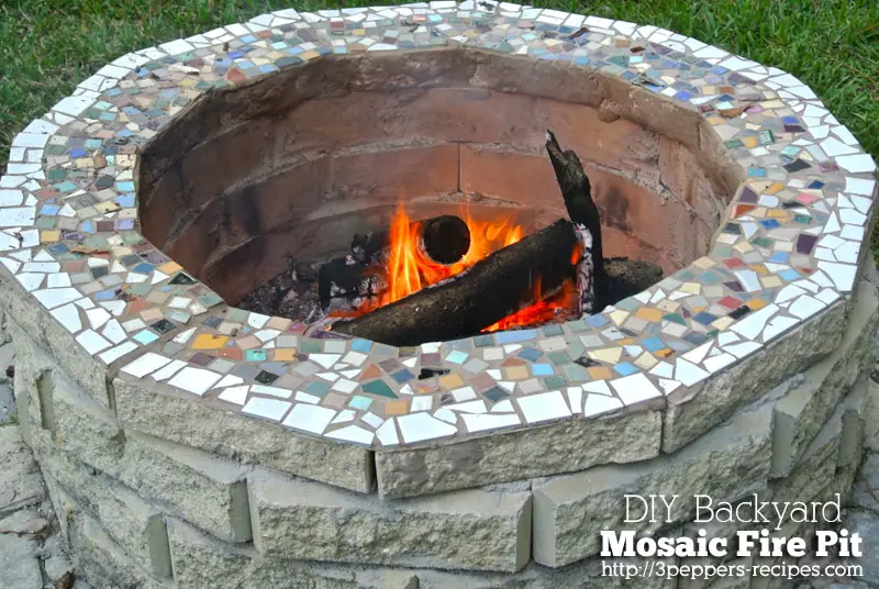 Mosaic Fire Pit