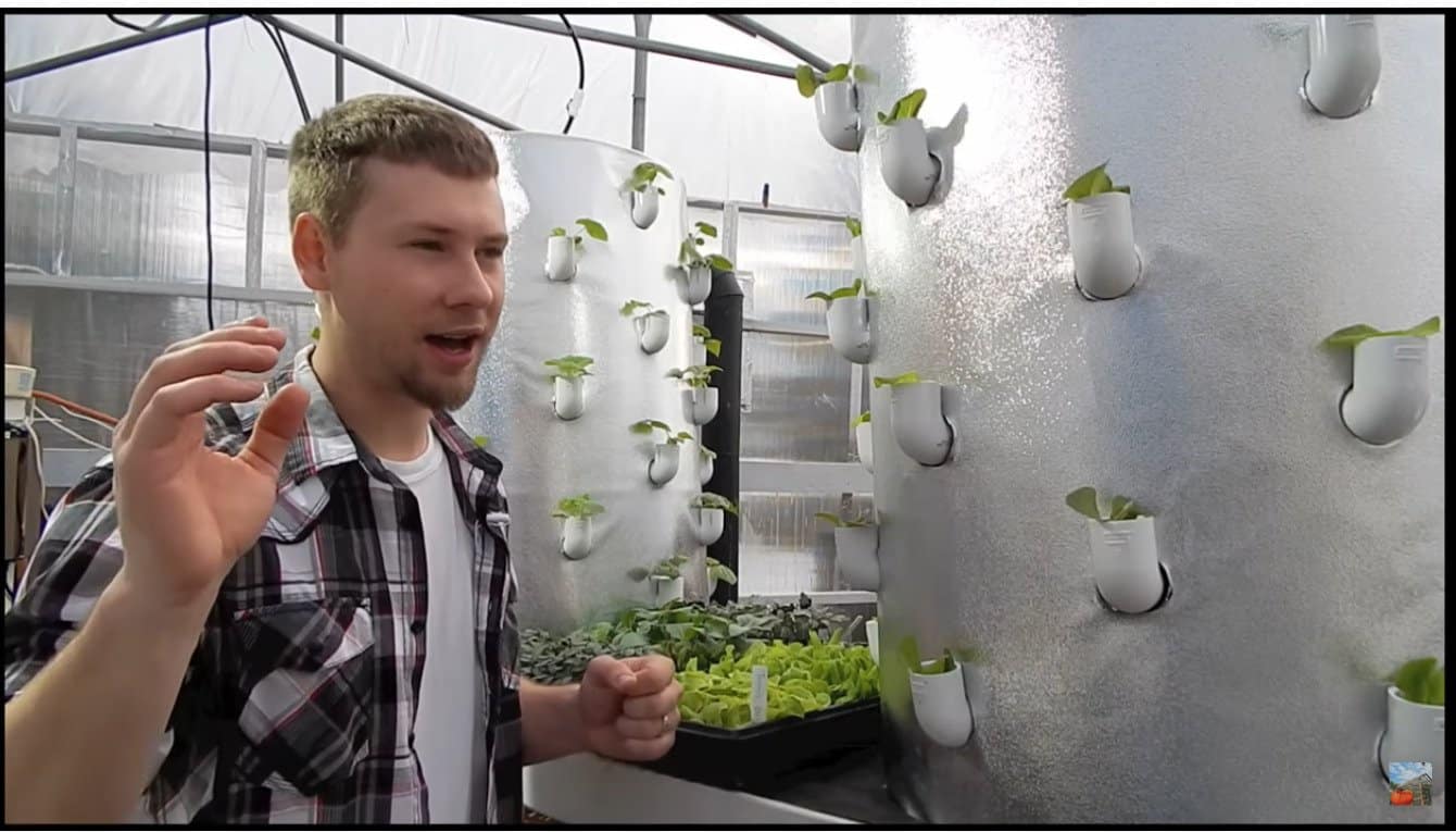 Aeroponics Veggie Garden Tower