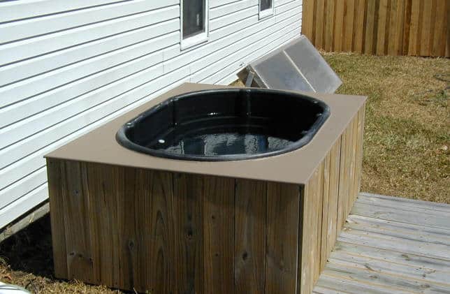 Solar Powered Hot Tub