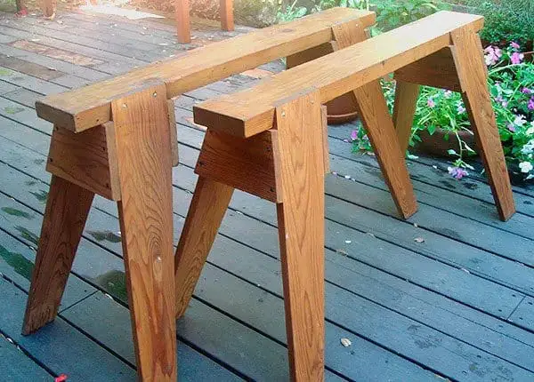 Classic Wood Sawhorse