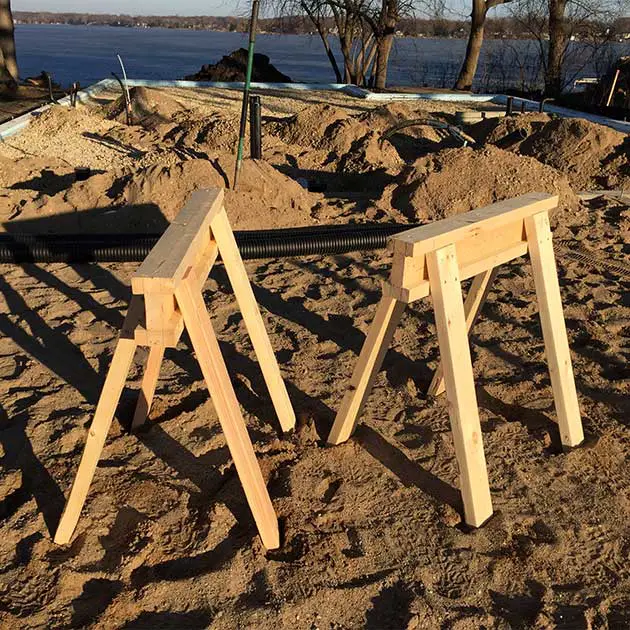 Six-Step Sawhorses